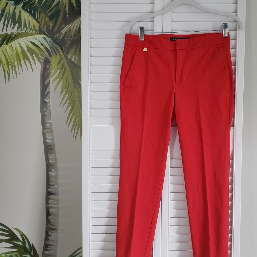Red pants